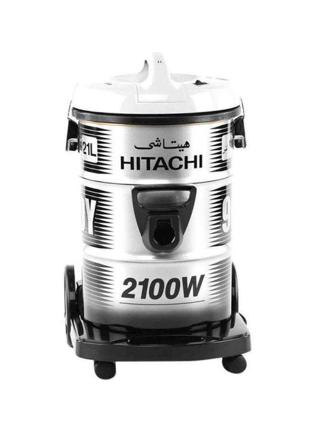 HITACHI Vacuum Cleaner 21 l 2100 W 2724297614624 Grey/White/Black - SW1hZ2U6MjQ1NDI4