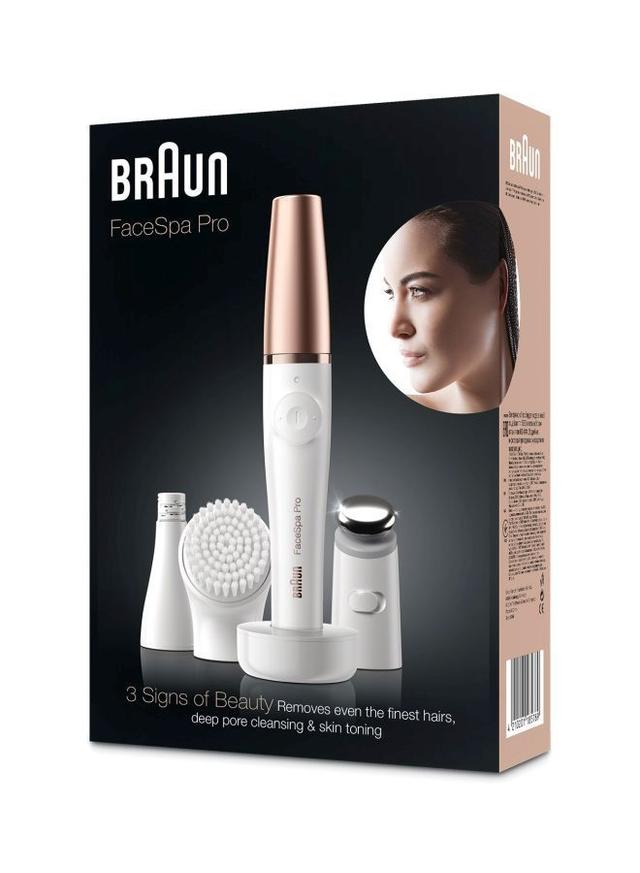 جهاز إزالة شعر الوجه FaceSpa Pro 911 من BRAUN - SW1hZ2U6MjQ4MDI3