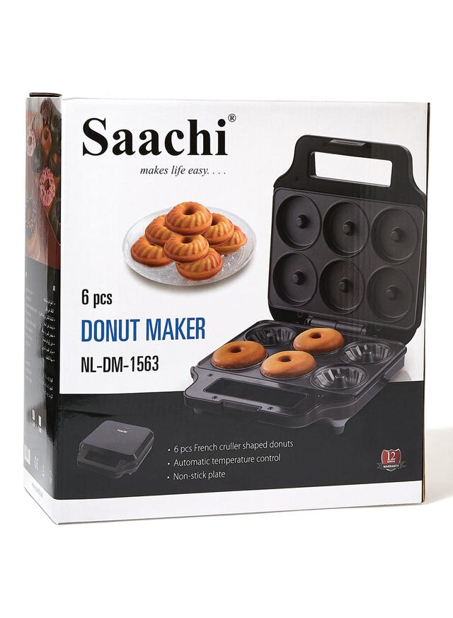 جهاز صنع الدونات بتصميم كرولر فرنسي سعة 6 قطع Donut Maker - Saachi - SW1hZ2U6MjY2NjU1