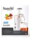 Saachi Juicer With Jar 400 W NL JU 4070 WH White - SW1hZ2U6MjYzNzU3