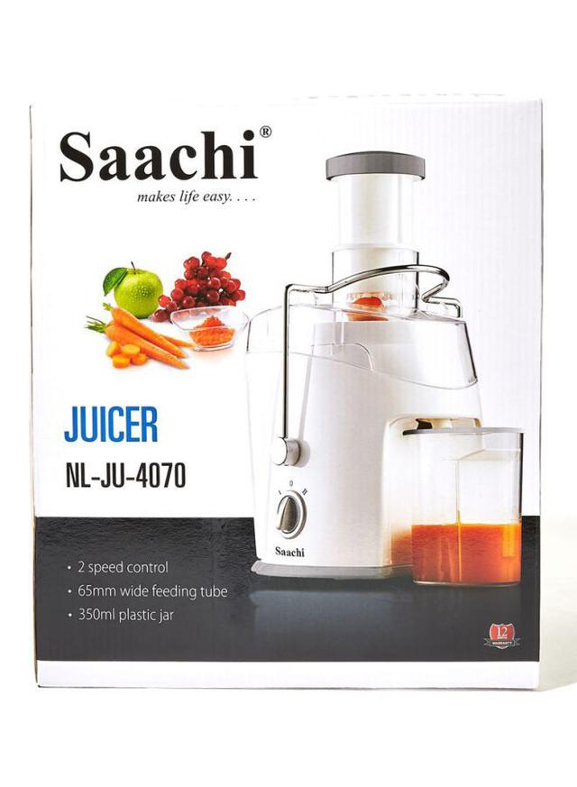 Saachi Juicer With Jar 400 W NL JU 4070 WH White - SW1hZ2U6MjYzNzQ5