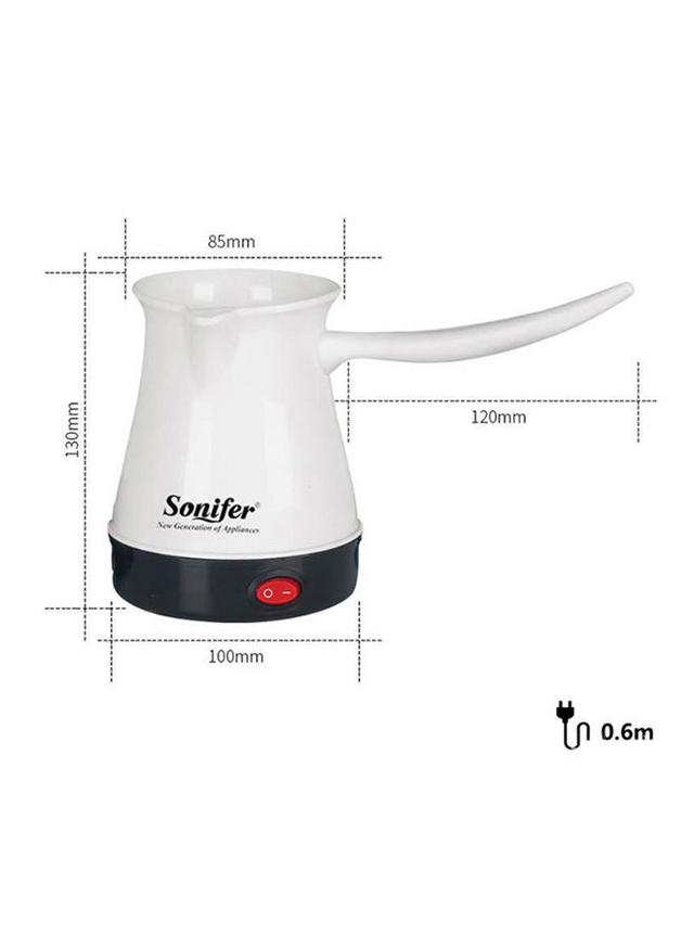 غلاية قهوة تركية كهربائية بسعة 400 مل وقوة 1000 واط Turkish Coffee Maker - Sonifer - SW1hZ2U6MjczMDI0