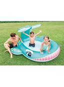 حوض سباحة منزلي على شكل حوت للأطفال  INTEX Inflatable Whale Spray Pool - SW1hZ2U6MjY3Mjg3