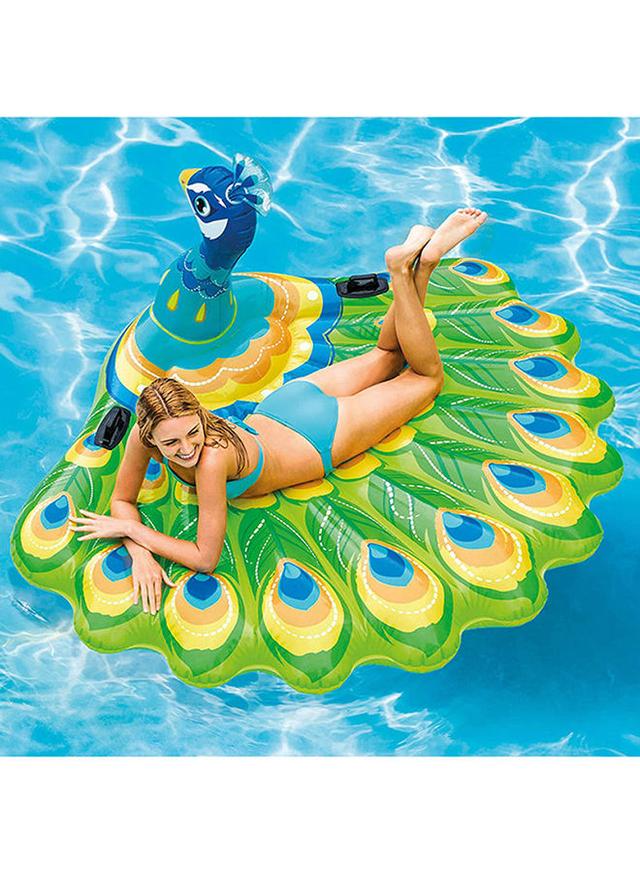 عوامة سباحة على شكل طاووس  INTEX Peacock Design Inflatable Pool Floats - SW1hZ2U6MjY4OTkx
