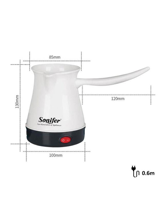 Sonifer Turkish Coffee Maker 1000W 1000 W 2724641314279 White/Black - SW1hZ2U6MjczNDk5