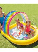 حوض سباحة منزلي على شكل قوس قزح للأطفال  INTEX Rainbow Arch Spray Pool - SW1hZ2U6MjY4MjQz