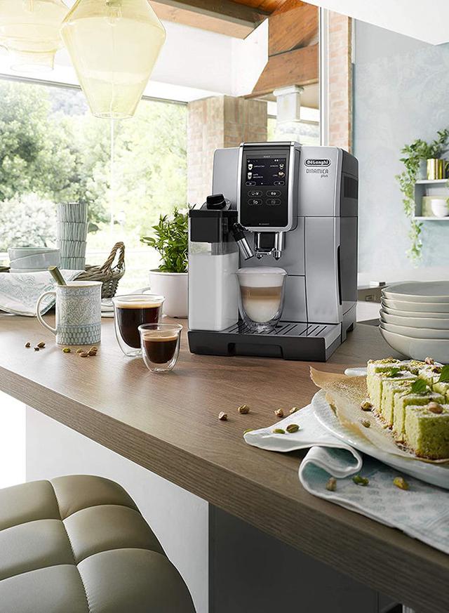 ماكينة قهوة بقوة 1450 واط Dinamica Plus Espresso Maker  ECAM370.85.SB - De'Longhi - SW1hZ2U6MjQxNzk4