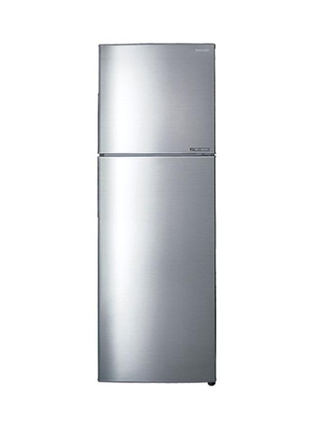 SHARP Double Door Refrigerator 360L 360 l SJ S360 SS3 Silver - SW1hZ2U6MjQzMDk3