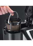 Russell Hobbs Chester Grind And Brew Coffee Machine 1.5L 1025W 1025 W 22000 56 Black/Silver/Clear - SW1hZ2U6Mjg3MjE2
