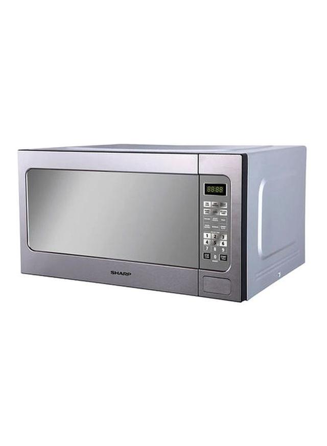 SHARP Powerful Microwave Oven 62 l 1200 W R 562CT ST Silver - SW1hZ2U6MjQ2MzU2