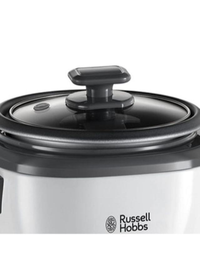 Russell Hobbs Medium Rice Cooker And Steamer 0.8 l 300 W 27030 White/Black - SW1hZ2U6MjY3NTM4