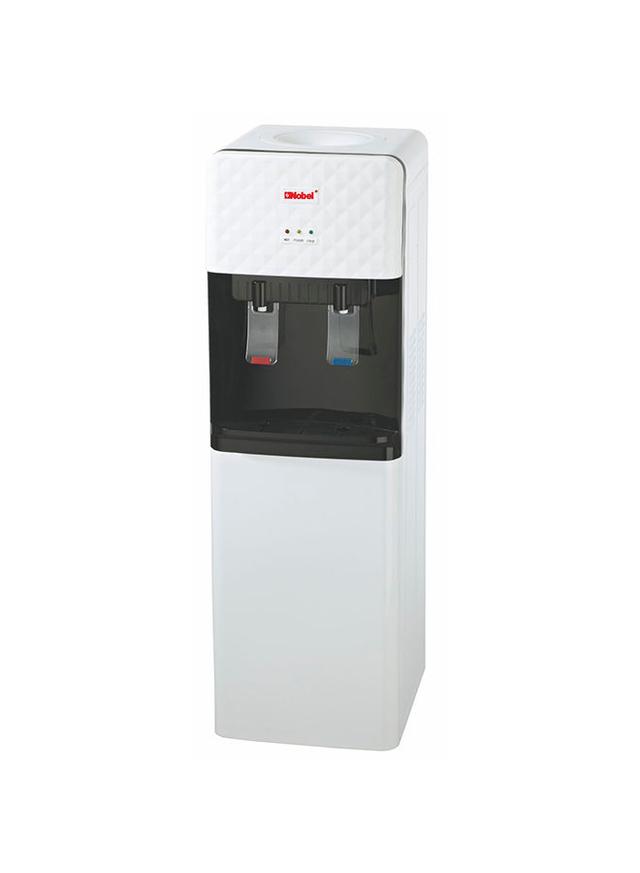 NOBEL Water Dispenser Free Standing White Cabinet NWD1602 White/Black - SW1hZ2U6MjUxMzg0