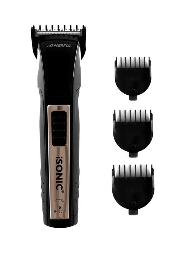ISONIC Rechargeable Hair Trimmer Black 17cm - SW1hZ2U6MjgyNTM3