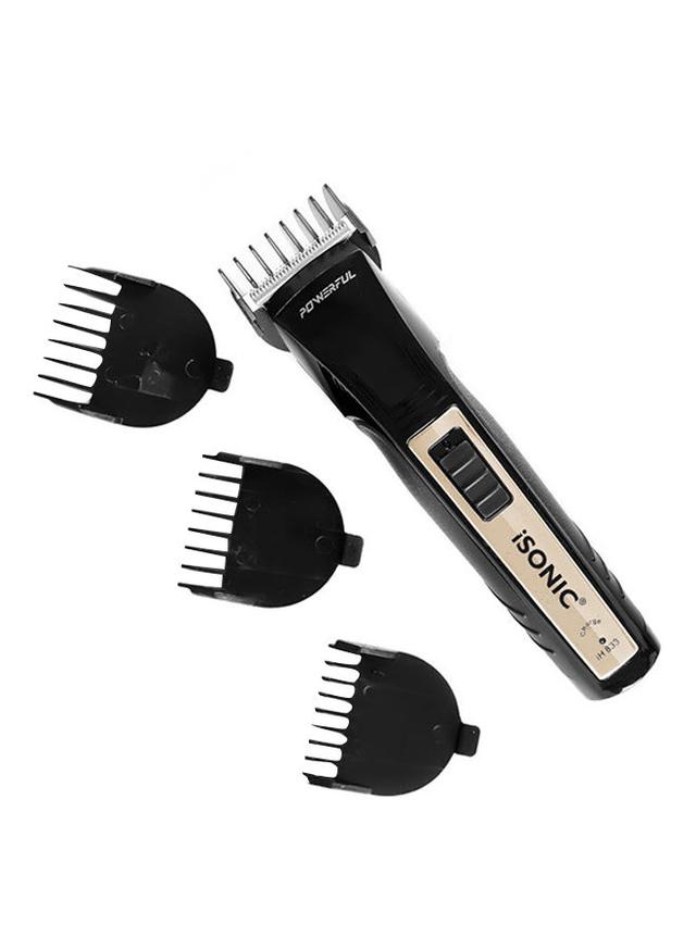 ISONIC Rechargeable Hair Trimmer Black 17cm - SW1hZ2U6MjgyNTQx