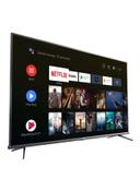 شاشة تلفزيون سمارت 50 بوصة أسود تي سي ال TCL Black Android Smart UHD 50Inch 4K TV - SW1hZ2U6Mjg2NDUz