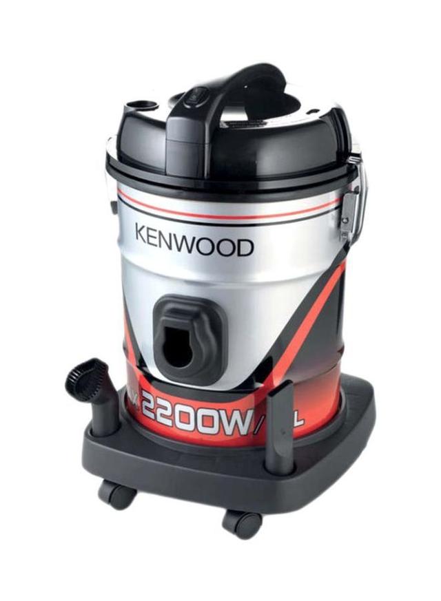 Kenwood Drum Vacuum Cleaner 25 l 2200 W VDM60.000BR Silver/Black/Red - SW1hZ2U6MjQ5Njcz