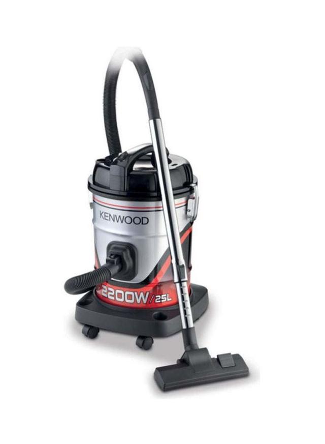 Kenwood Drum Vacuum Cleaner 25 l 2200 W VDM60.000BR Silver/Black/Red - SW1hZ2U6MjQ5Njg3