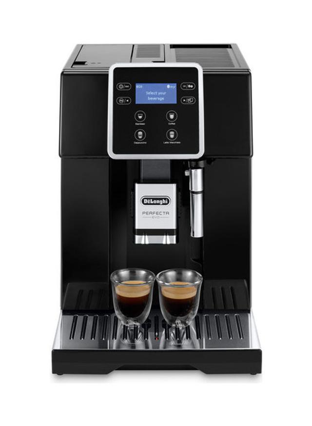 ماكينة قهوة ديلونجي اوتوماتيكية 1350واط 1.8 لتر أسود Fully Black 1.8L 1350W Automatic Coffee Machine - SW1hZ2U6MjgzMDQy