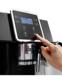 ماكينة قهوة ديلونجي اوتوماتيكية 1350واط 1.8 لتر أسود Fully Black 1.8L 1350W Automatic Coffee Machine - SW1hZ2U6MjgzMDU2