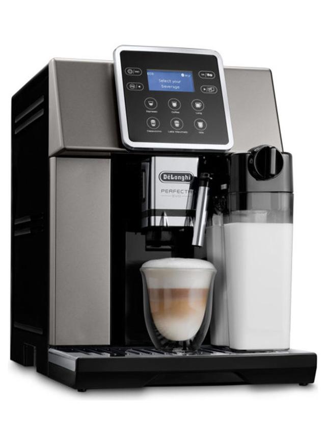 Delonghi Perfecta Evo Fully Automatic Coffee Machine 1350 W ESAM420.80.TB titanum - SW1hZ2U6MjgzMDMz