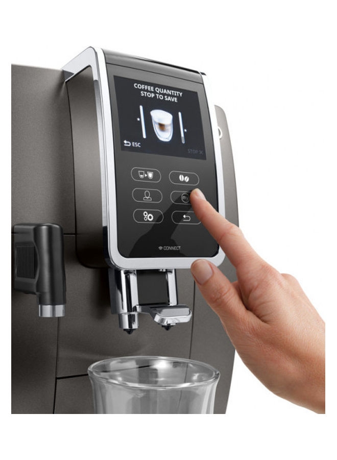 ماكينة قهوة بقوة 1350 واط Dinamica Plus Coffee Machine  ECAM370.95.T - De'Longhi