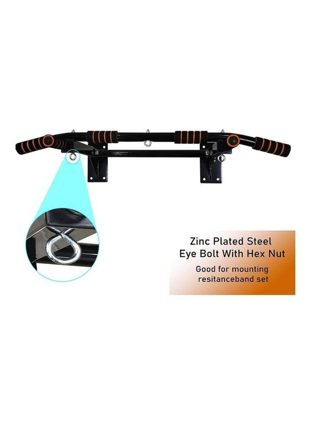 SkyLand Wall-Mounted Pull-Up Bar With Eyelets Screwed For Punching Bag Holder 96x19x10cm - SW1hZ2U6MjMzOTU5