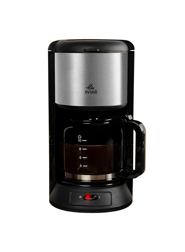 ماكينة قهوة مطحونة بسعة 1.25 لتر evvoli - Coffee Maker - SW1hZ2U6MjY2ODYx