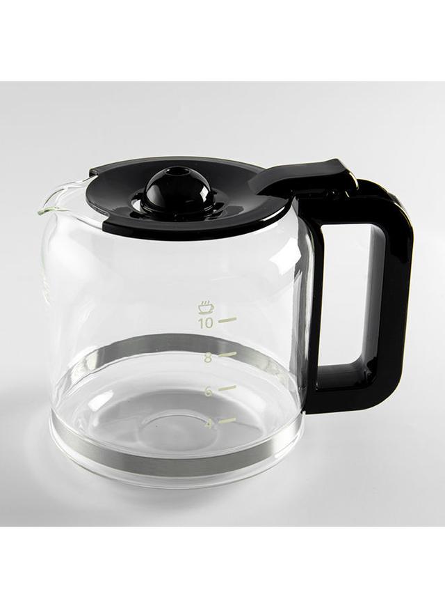 evvoli Coffee Maker With Glass Carafe 1.2 l 1000 W EVKA CO10MB Black/Clear/Grey - SW1hZ2U6MjY2ODgx