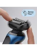 ماكينة حلاقة ( قابلة للشحن ) - ازرق BRAUN - Series 6 SensoFlex Electric Shaver - SW1hZ2U6MjQ5MTky