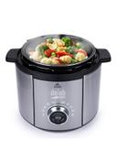 evvoli 10 In 1 Multi Use Programmable Pressure Cooker 6 Litter 10 Cook Settings 1100W With 15 Smart Safety Protection Modules 5.5 l 1100 W EVKA PC6010S Silver/Black - SW1hZ2U6MjQ4MjQy