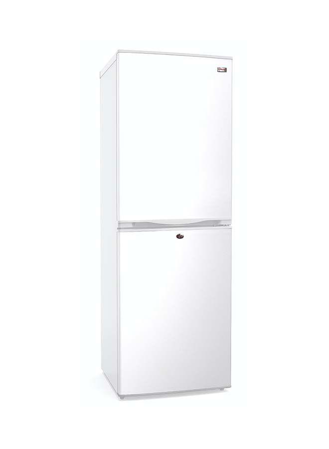ثلاجة فريزر سفلي 245 لتر أبيض نوبل Noble White 245 L Bottom Freezer Refrigerator