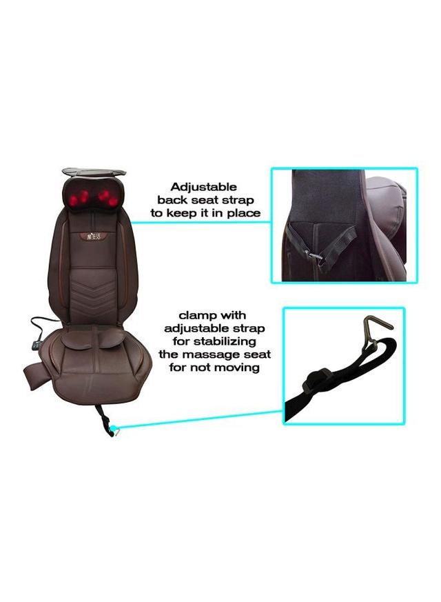 Skyland Neck and Back Cushion Massager With Rolling Heating, airbag kneading for the back w/built-in Fan, For Office, Home, and Car-EM-5226 - SW1hZ2U6MjM0Mzgz