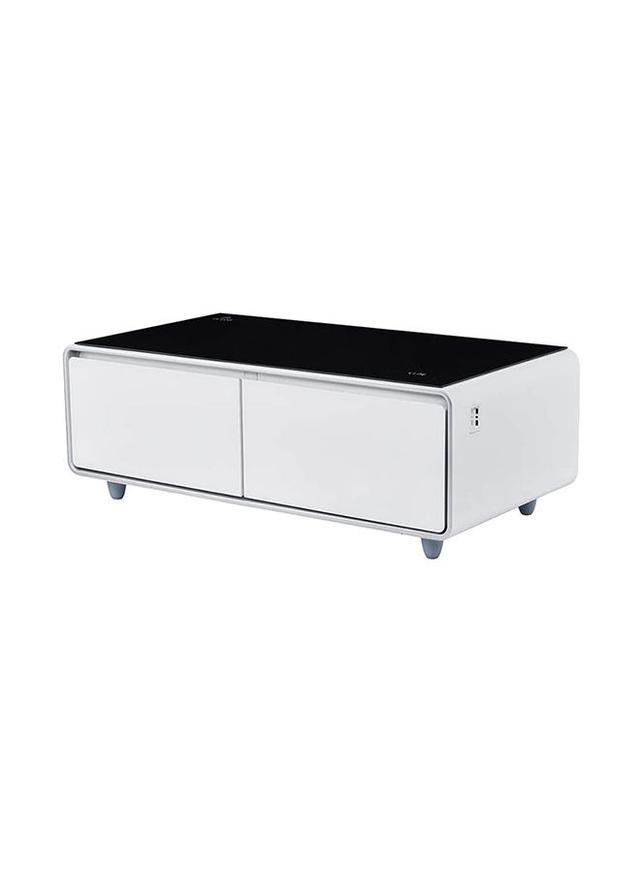 evvoli Smart Touch Table With Two Refrigerating Doors 0 W EVRFS 130LW Black/White - SW1hZ2U6MjM4Mzg3