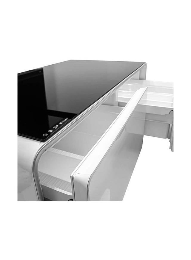 evvoli Smart Touch Table With Two Refrigerating Doors 0 W EVRFS 130LW Black/White - SW1hZ2U6MjM4Mzk1