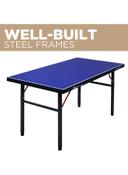 تنس طاولة اطفال قابلة للطي أزرق سكاي لاند SkyLand Blue 137x76.2x76cm Foldable Indoor Tennis Table - SW1hZ2U6MjM1Mzc4