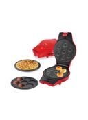 Saachi 3 In 1 Waffle/Donut/Cupcake Maker NL 3M 1565 RD 1000 W NL 3M 1565 RD Red - SW1hZ2U6MjYzOTg2