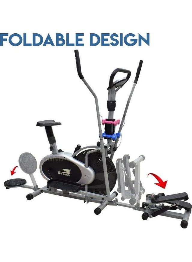 SkyLand 5-In-1 Exercise Bike With Twister, Stepper And Dumbbells 98x70x33cm - SW1hZ2U6MjM1MTUw