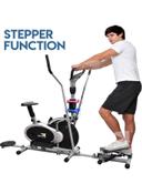 SkyLand 5-In-1 Exercise Bike With Twister, Stepper And Dumbbells 98x70x33cm - SW1hZ2U6MjM1MTUy