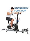 SkyLand 5-In-1 Exercise Bike With Twister, Stepper And Dumbbells 98x70x33cm - SW1hZ2U6MjM1MTQy
