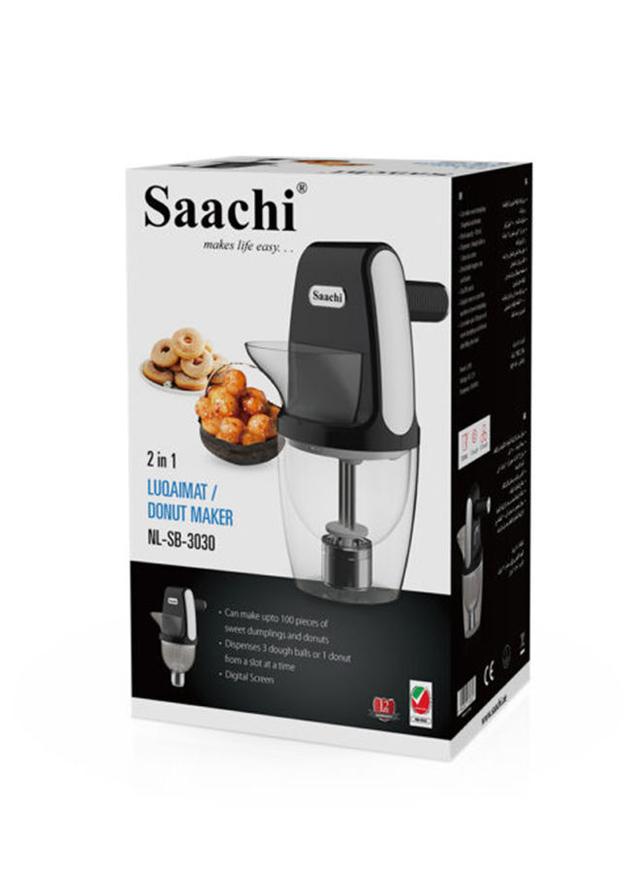 Saachi 2 in 1 Luqaimat/Donut Maker 5 W NL SB 3030 BK Black - SW1hZ2U6MjUxMTQ1