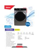 NOBEL Inverter Technology Front Load Silver Washing Machine 21 kg NWM2100 Gray - SW1hZ2U6MjM3OTE1