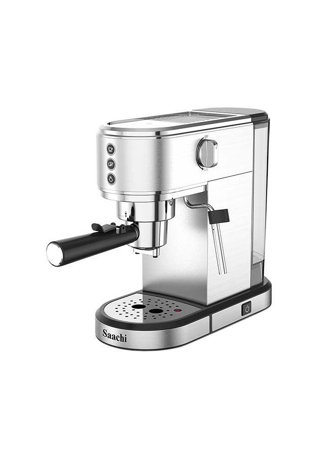 ماكينة قهوة 3 في 1 بمضخة ULKA الإيطالية 1350 واط Saachi - 3 In 1 Coffee Maker With 20 Bar Italian ULKA Pump