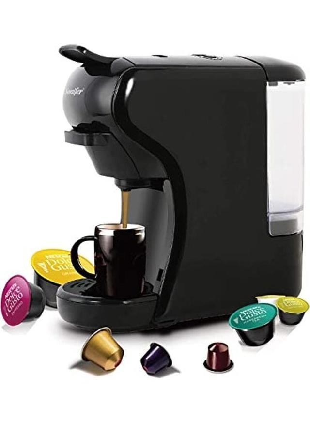 Sonifer 3 In 1 Multi Capsule Machine Coffee Maker Black 27 x 25cm - SW1hZ2U6MjgwMTUy
