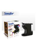 Sonifer 3 In 1 Multi Capsule Machine Coffee Maker Black 27 x 25cm - SW1hZ2U6MjgwMTU2