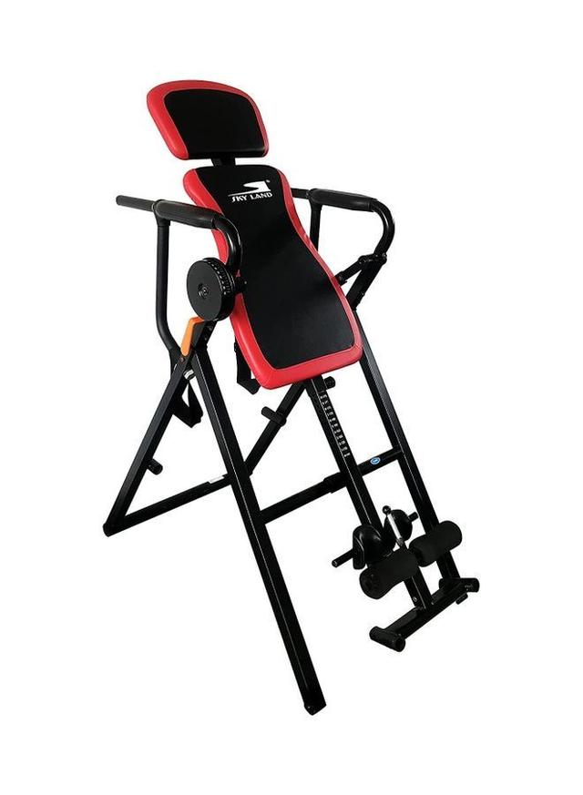 Skyland 6-in1 Sturdy Inversion Table-EM-1863: Inversion/Steel Frame/Adj.Safety Belt/Extra-Large Padding/Comfortable Safety Feet Bar/Intelligent Swivel System/Recomm Weight100kg and Height of 155-198cm - SW1hZ2U6MjM1NDM3