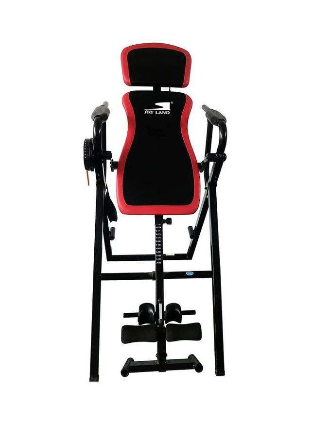 Skyland 6-in1 Sturdy Inversion Table-EM-1863: Inversion/Steel Frame/Adj.Safety Belt/Extra-Large Padding/Comfortable Safety Feet Bar/Intelligent Swivel System/Recomm Weight100kg and Height of 155-198cm - SW1hZ2U6MjM1NDQz