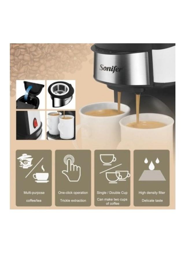 Sonifer 3 Piece Coffee Maker With Mugs Set White 25cm - SW1hZ2U6MjgwMTc1