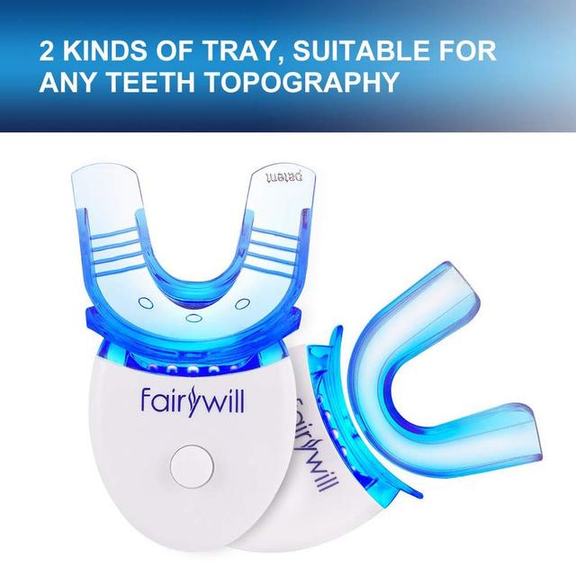 Generic Fairywill Teeth Whitening Kit with Led Light for Sensitive Teeth - SW1hZ2U6MjMxMTM5