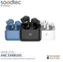 Porodo Soundtec Wireless ANC Earbuds - White - SW1hZ2U6MzMyNzkz
