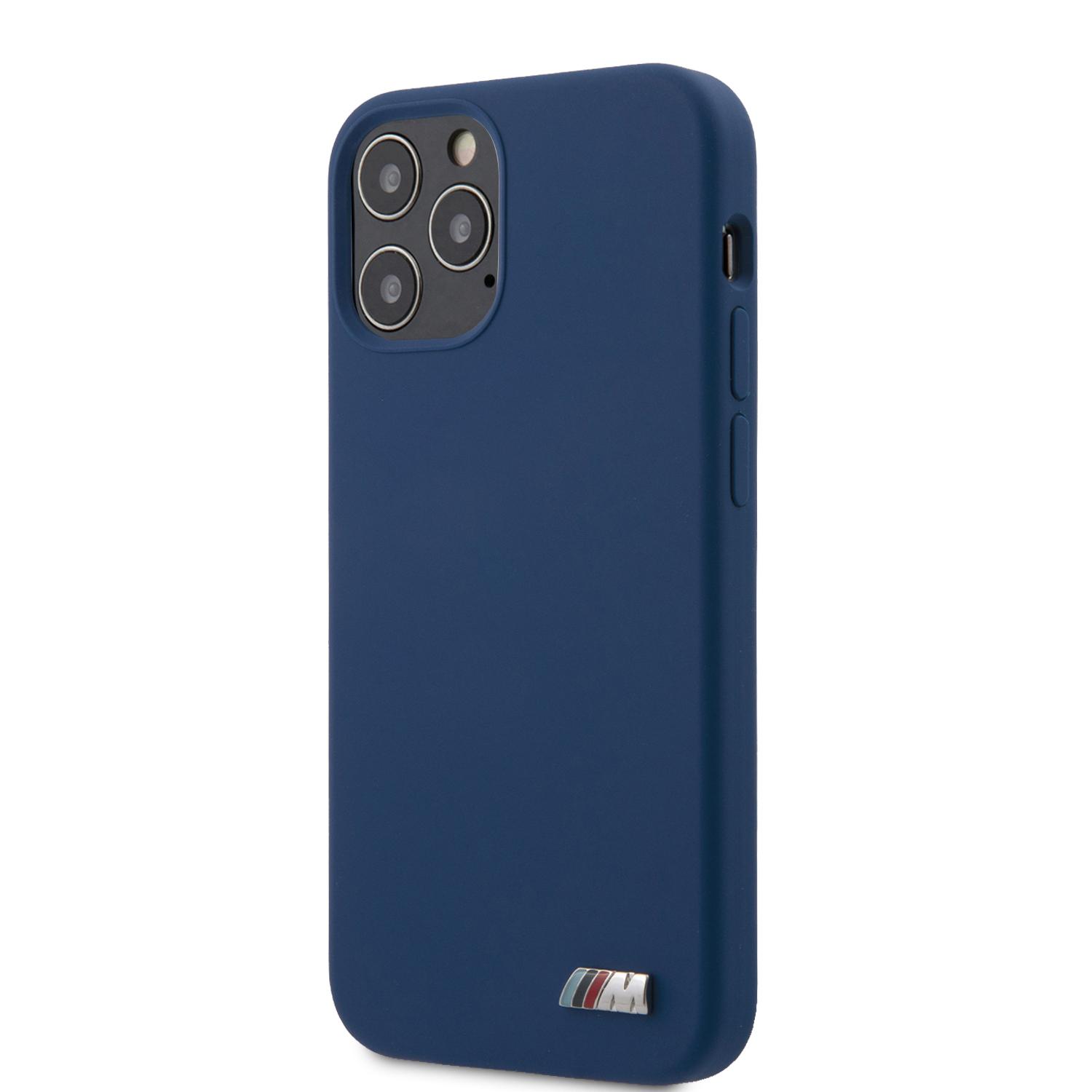كفر سيليكون لون أزرق BMW Case for iPhone 12 Pro Max (6.7") - cG9zdDozMTg1MTI=